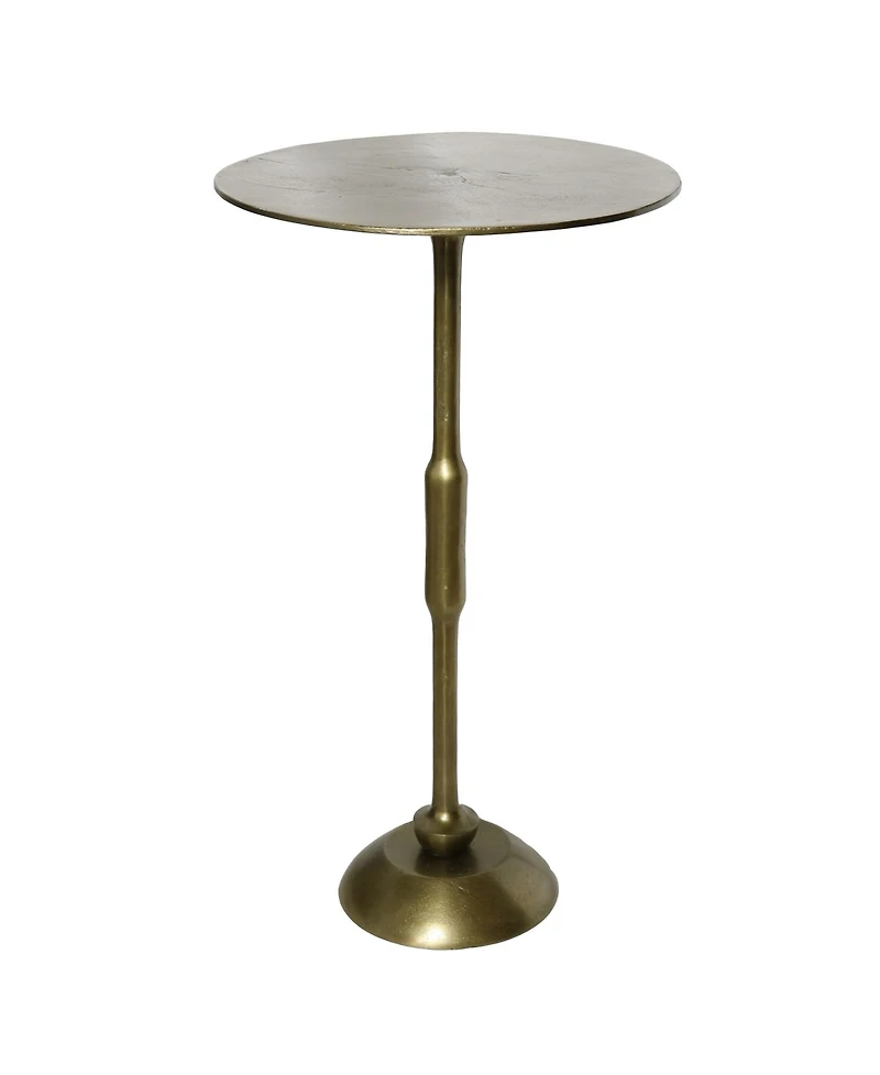 Iron Round End Table for Living Room or Bedroom Decor