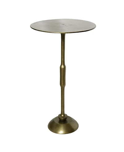 Iron Round End Table for Living Room or Bedroom Decor