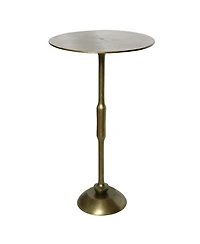 Iron Round End Table for Living Room or Bedroom Decor