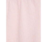 Little Me Baby Girls Joyful Cotton Hat, Cardigan & Footed Pants Set