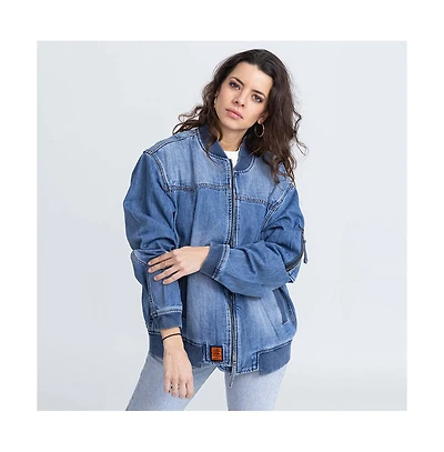Bombers Original Women's Celeste Jacket - Blue