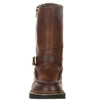 Georgia Boot Men's Side Zip Waterproof Work Wellington