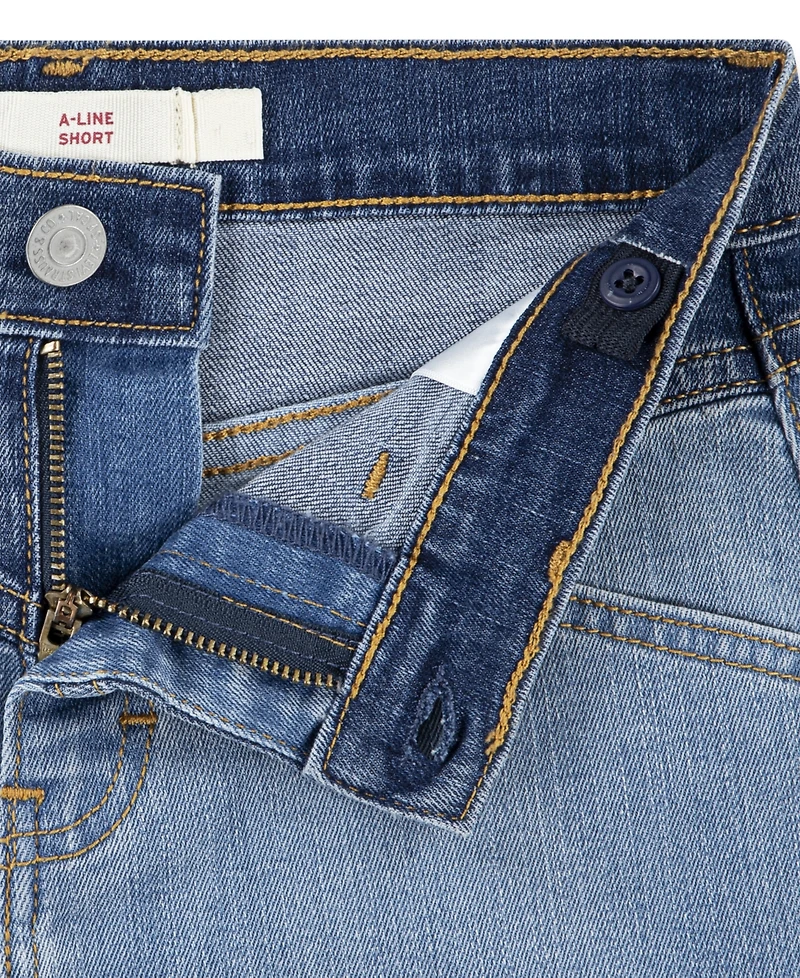 Levi's Big Girls Western A-Line Shorts