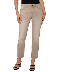 Liverpool Los Angeles Women's Liv Mid Rise Slim-Leg Ankle Jeans