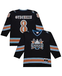 Mitchell & Ness Men's Alexander Ovechkin Black Washington Capitals 2005-06 Power Play Jersey