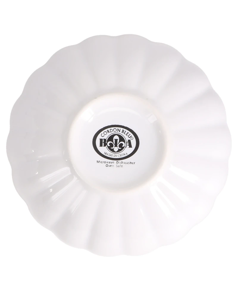 Bia Cordon Bleu Petal 4-Pc. Cereal Bowls Set, Service for 4