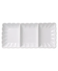 Bia Cordon Bleu Petal Divided Serving Dishes, Set of 2