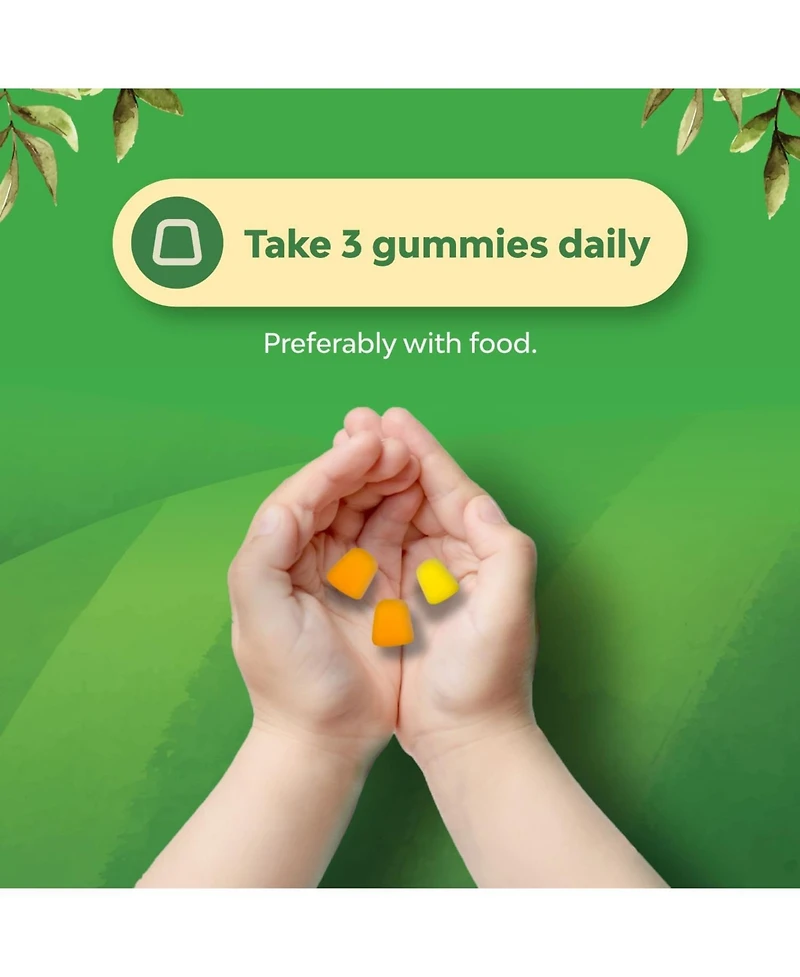 Kids Omega Dha Gummies | Immunity and Focus, Lemon & Orange Flavor | 90ct