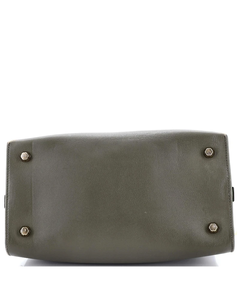 Pre-Owned Salvatore Ferragamo Large Jet Set Top Handle Bag Leather