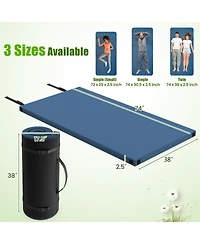 Indoor outdoor Sleeping mat with High density foam Cushion and Carrying Bag