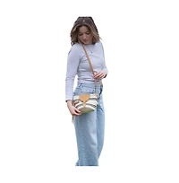 Peace Micro Handmade Sisal Crossbody Bag