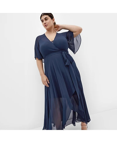 City Chic Plus Lovers Lane Dress