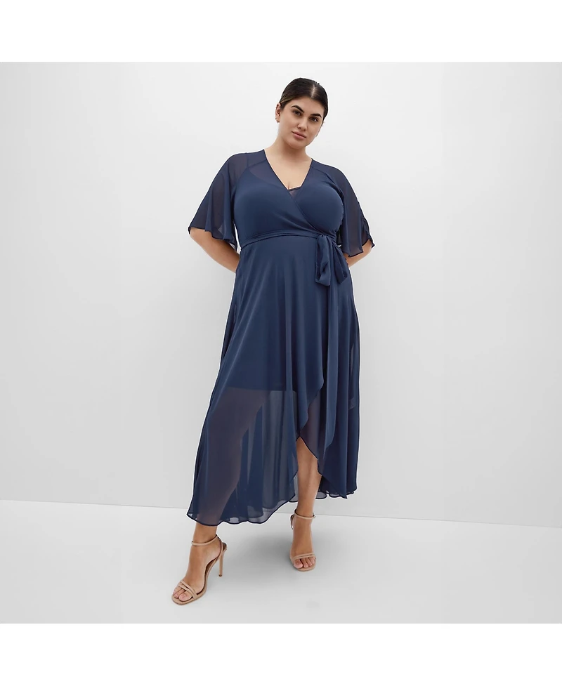 City Chic Plus Lovers Lane Dress