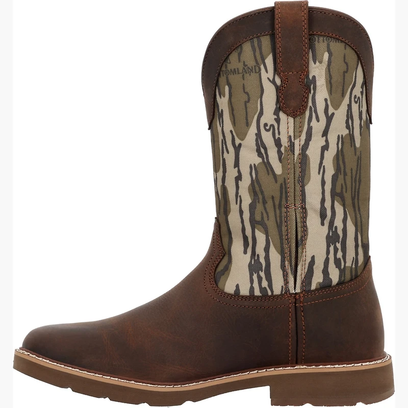 Georgia Boot Men's Core 37 Western 11" Mossy Oak Pull On