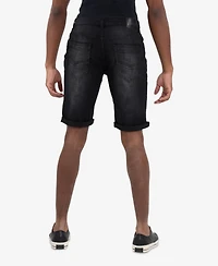 Cultura Men's Roll Up Denim Shorts