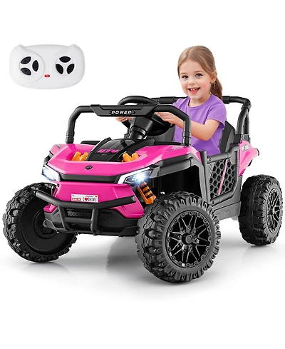 12V Kids Ride on Truck with 3 Speeds and Reverse Forward Function