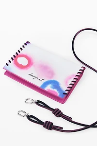 Desigual Women's Medium crossbody wallet with stitching