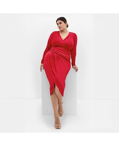 City Chic Plus Marissa Dress