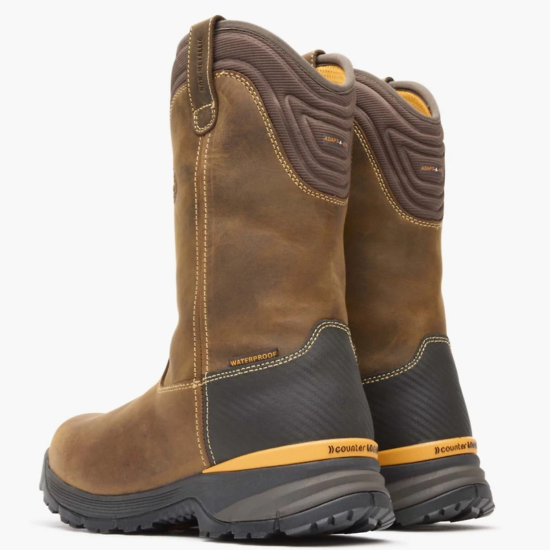 Georgia Boot Men's Tbd Waterproof Wellington Pull-On