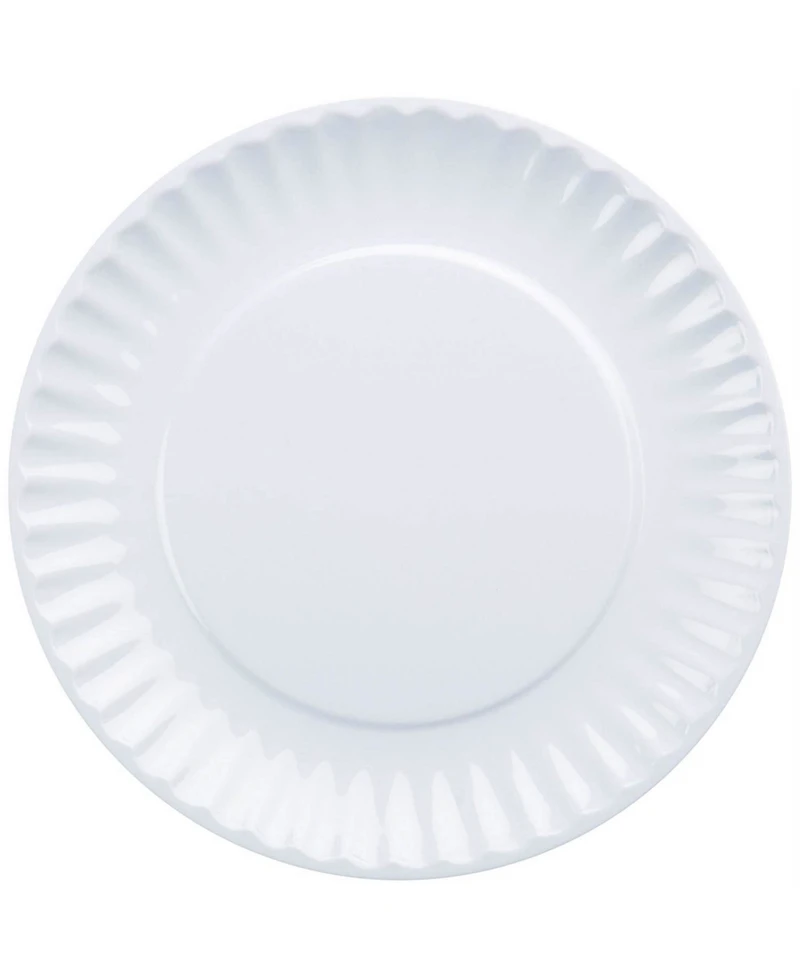 Design Imports Melamine 12-Pc. Round Party or Picnic Plate Set, Service for 12