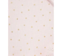 Little Me Baby Girls Dot Shine Tutu Top, Leggings & Headband, 3 Piece Set