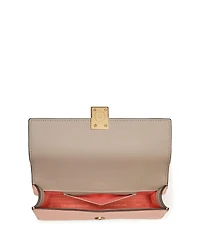 Kate Spade New York Women's Deco Pebbled Mini Flap Chain Crossbody Bag
