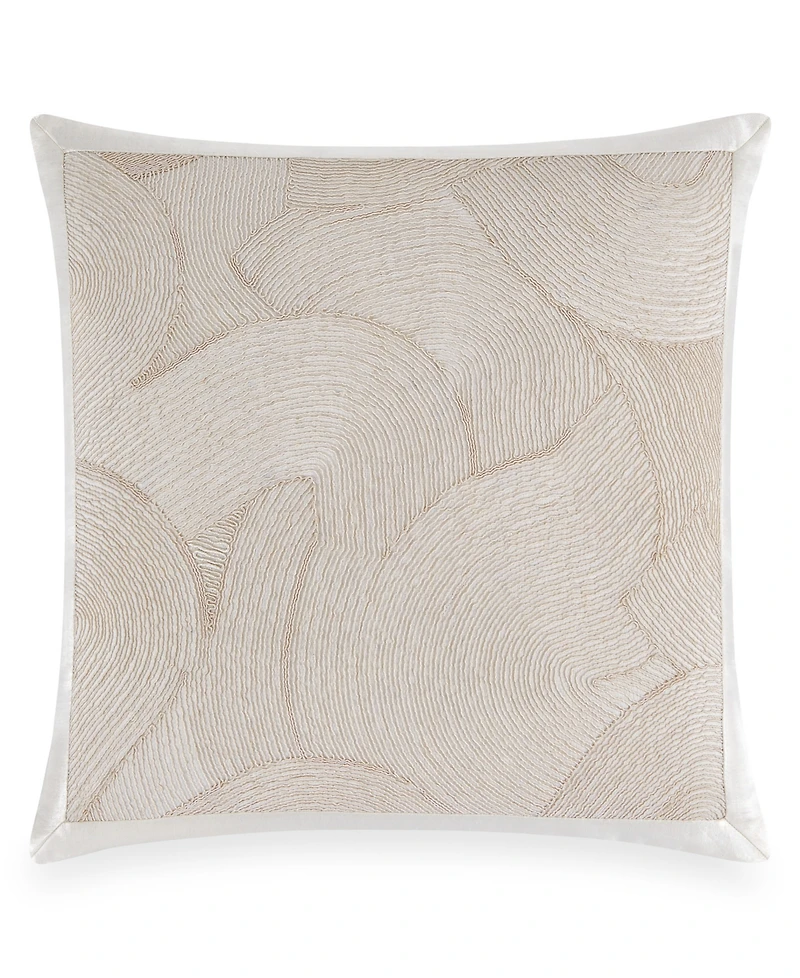 Donna Karan Home Cord Swirl Decorative Pillow