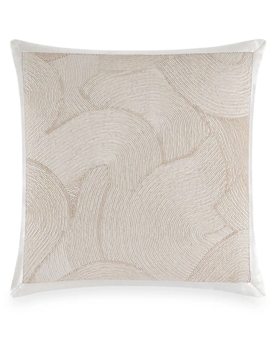 Donna Karan Home Cord Swirl Decorative Pillow