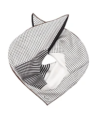 Elizabetta Men's Santino - Hand Rolled Silk Neckerchief for Men