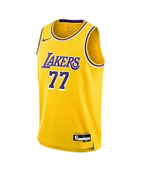 Nike Men's Luka Doncic Gold Los Angeles Lakers Swingman Jersey