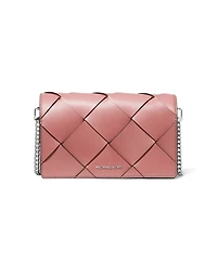 Michael Michael Kors Jet Set Small Flap Chain Leather Crossbody