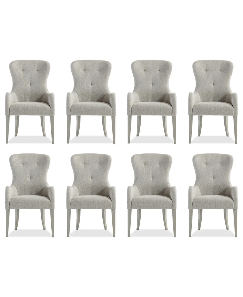 Cornelia 8-Pc. Tufted Arm Chair Set