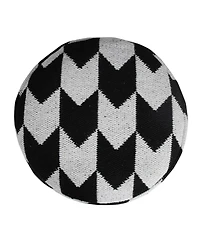 Soft Cotton Blend Ottoman for Footrest and Stylish Living Room Decor