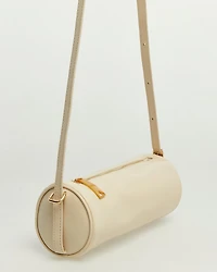 Women's Leather Barrel Bag, Created for Macy's