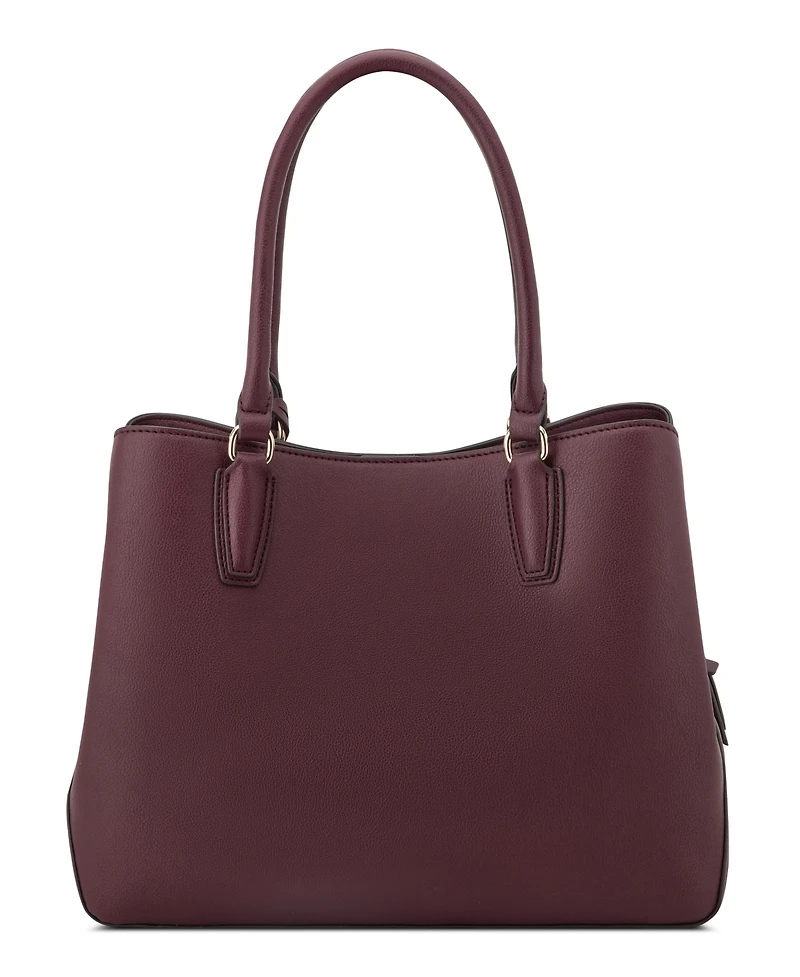 Nine West Lakelyn Triple Compartment Carryall Tote Bag