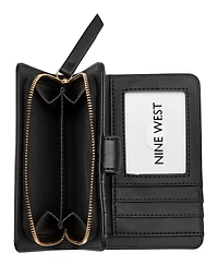 Nine West Lockup 9S French Wallet
