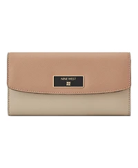 Nine West Mary Checksec Zipper Wallet