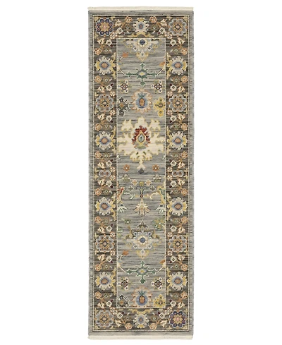 Oriental Weavers Lucca 846D1 2'x6' Runner Area Rug