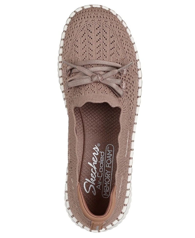 Skechers Women's Wilshire Blvd - Knit Sail Slip-On Casual Sneakers from Finish Line