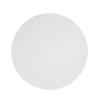 Compact 35" Dining Table – Elegant White and Gold Design with Steel Pedestal Support