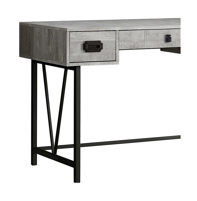 Modern Workstation Desk with 2 Drawers – Ideal for Home Office