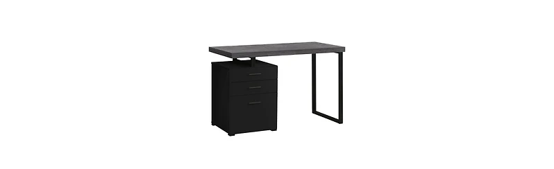 Sleek Computer Desk with Storage – Includes 3 Drawers for Organization