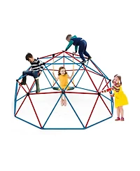10 Feet Dome Climber with Swing and 800 Lbs Load Capacity