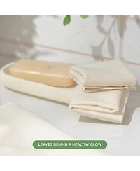 Night Raw Silk Skincare Washcloths, Exfoliating, Multi-Pack