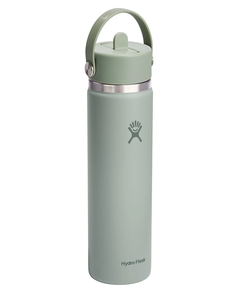 Hydro Flask oz Wide Mouth with Flex Straw Cap