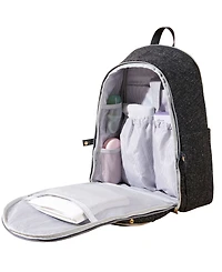 Sunveno Convertible Tweed Diaper Backpack