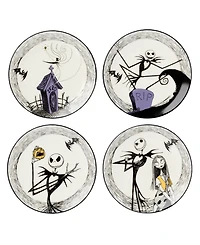 Lenox Nightmare Before Christmas Accent Plates, Set of 4