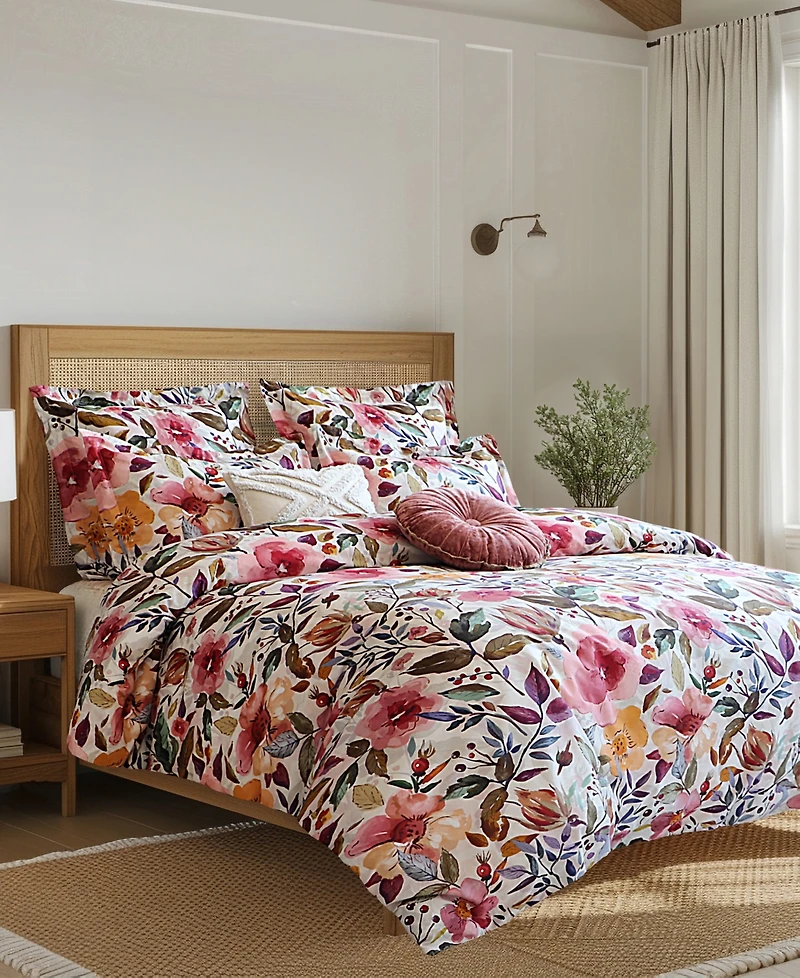 Levtex Mona Reversible 3-Pc. Duvet Cover Set
