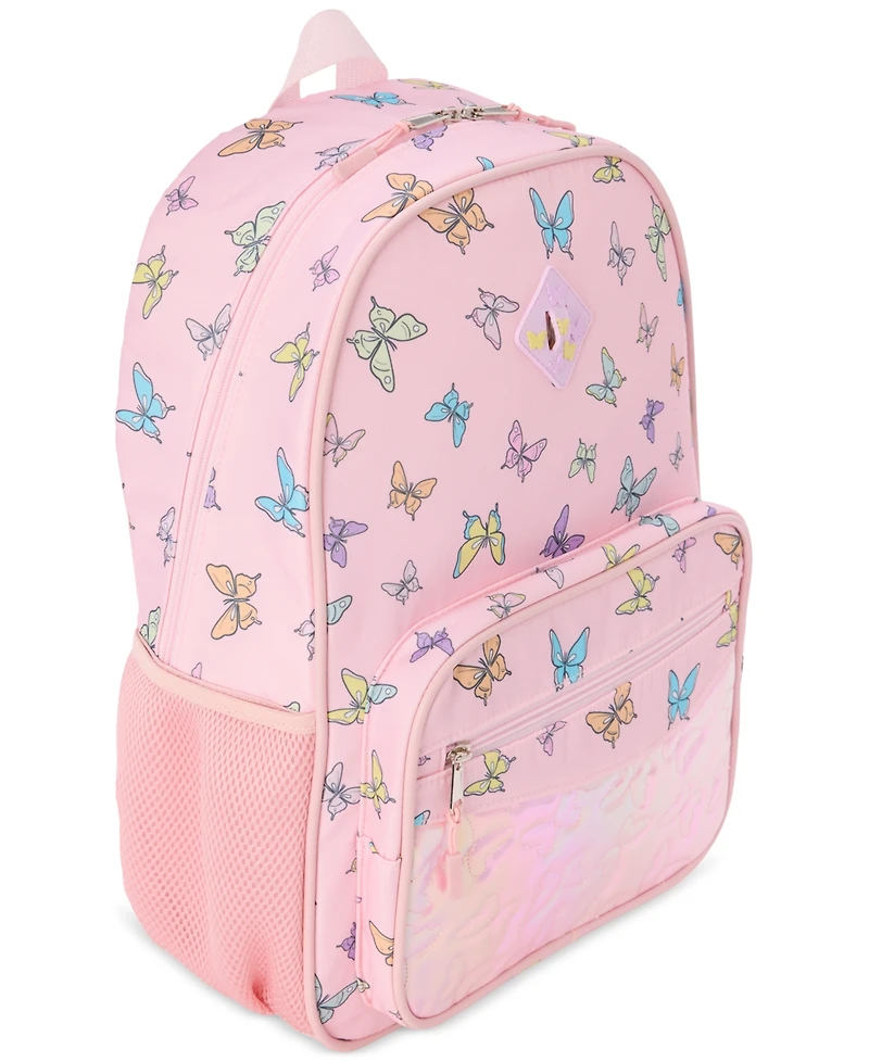 InMocean Big Girls Butterfly 5-Pc. Backpack & Lunch Bag Set