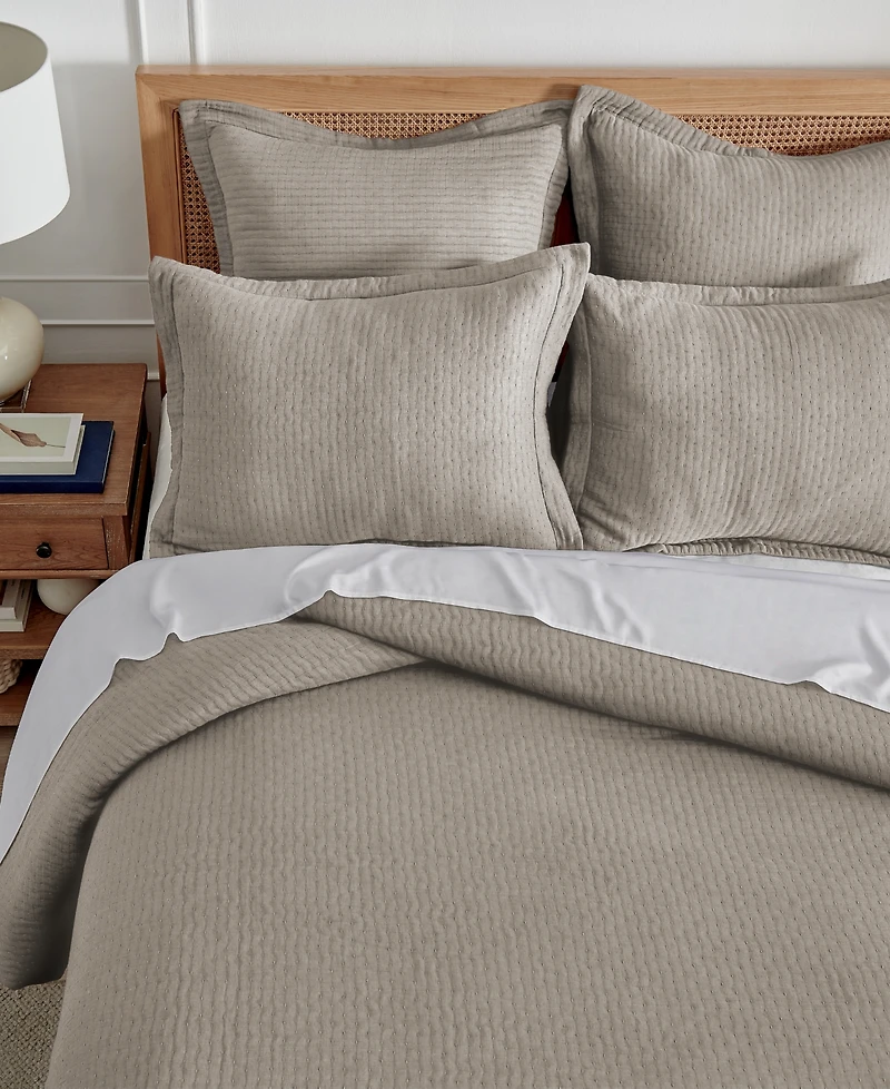 Levtex Reede Muslin Textured 2-Pc. Comforter Set, Twin/Twin Xl